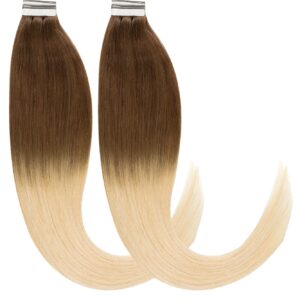 Extensii Tape-On VIP Ombre Saten Natural/Blond