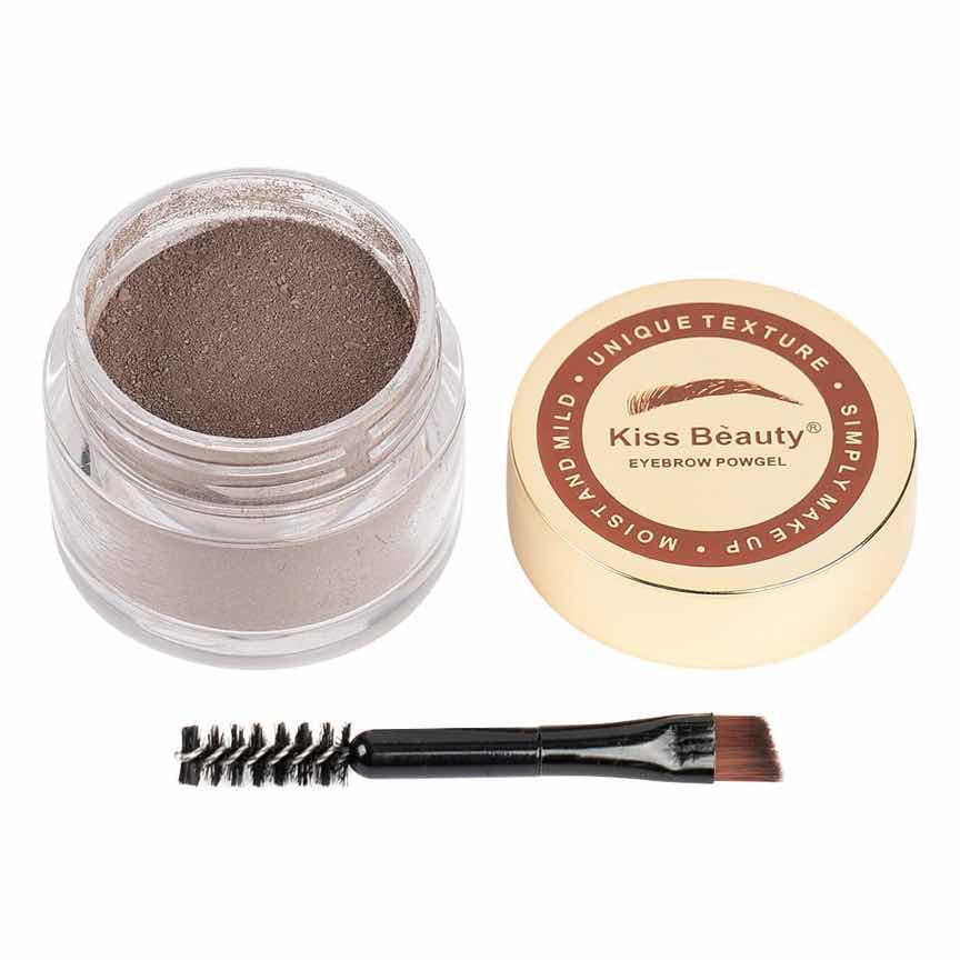 Fard Sprancene Kiss Beauty Eyebrow Powgel #03 Fard Sprancene Kiss Beauty Eyebrow Powgel #03