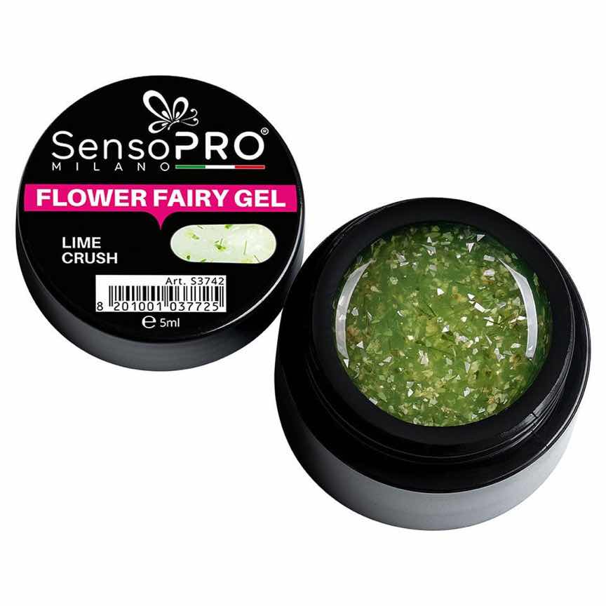 Flower Fairy Gel UV SensoPRO Milano - Lime Crush 5ml Flower Fairy Gel UV SensoPRO Milano - Lime Crush 5ml