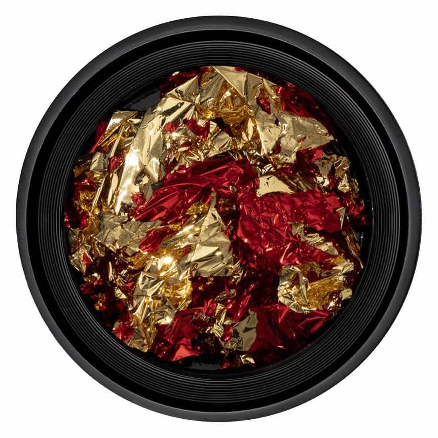 Foita Unghii LUXORISE - Unique Red & Gold #07 Foita Unghii LUXORISE - Unique Red & Gold #07