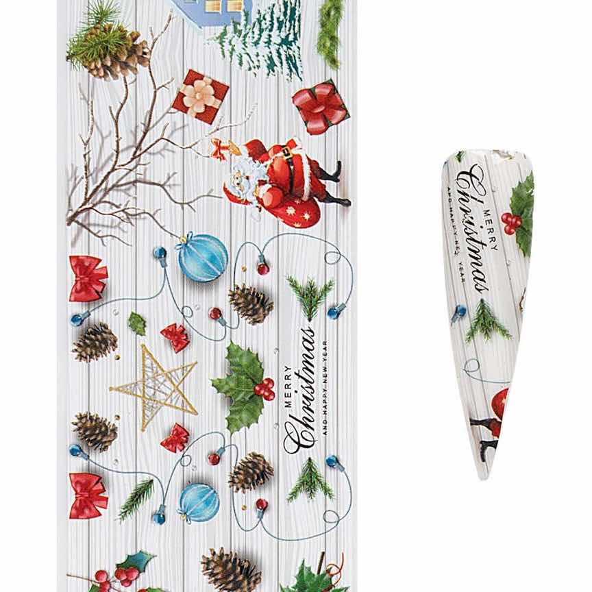 Folie de Transfer Unghii LUXORISE #407 Christmassy Folie de Transfer Unghii LUXORISE #407 Christmassy