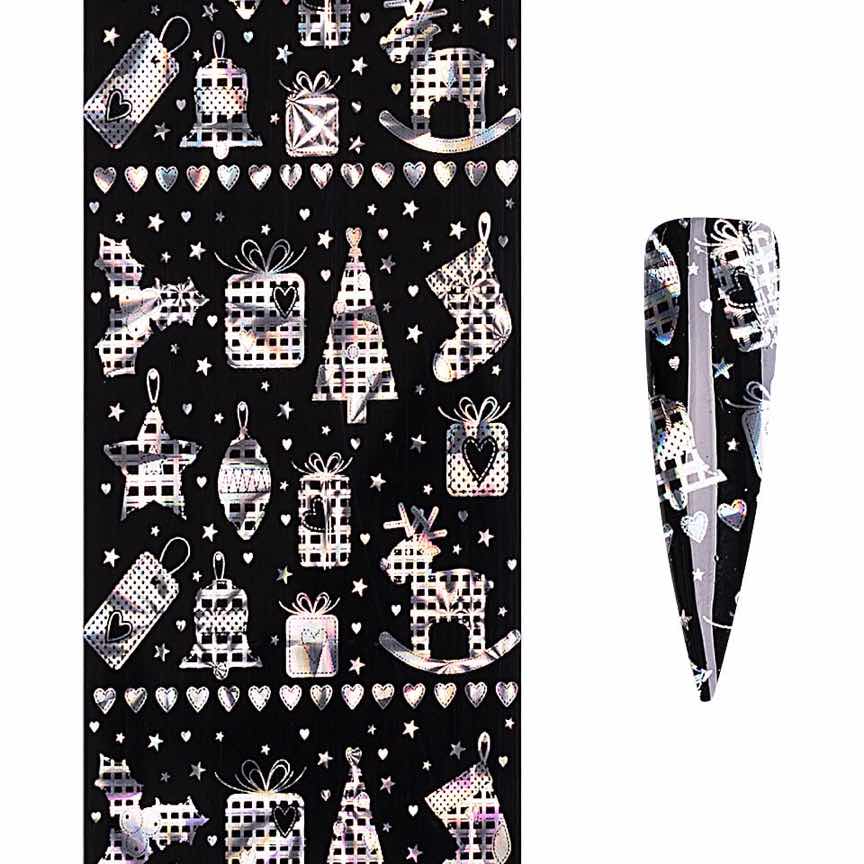 Folie de Transfer Unghii LUXORISE #424 Christmassy Folie de Transfer Unghii LUXORISE #424 Christmassy