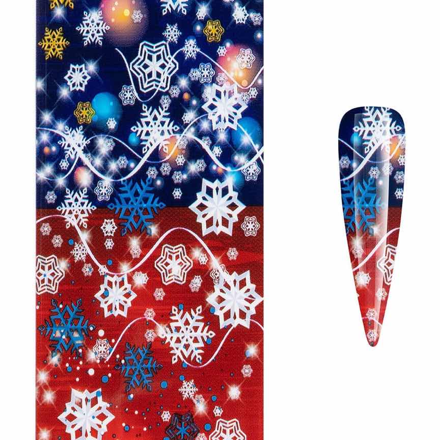 Folie de Transfer Unghii LUXORISE #501 Winter Vibes Folie de Transfer Unghii LUXORISE #501 Winter Vibes