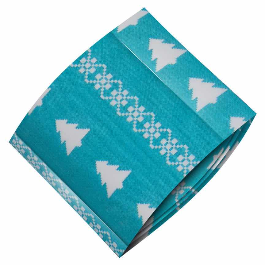 Folie de Transfer Unghii LUXORISE, Blue Christmas Folie de Transfer Unghii LUXORISE, Blue Christmas