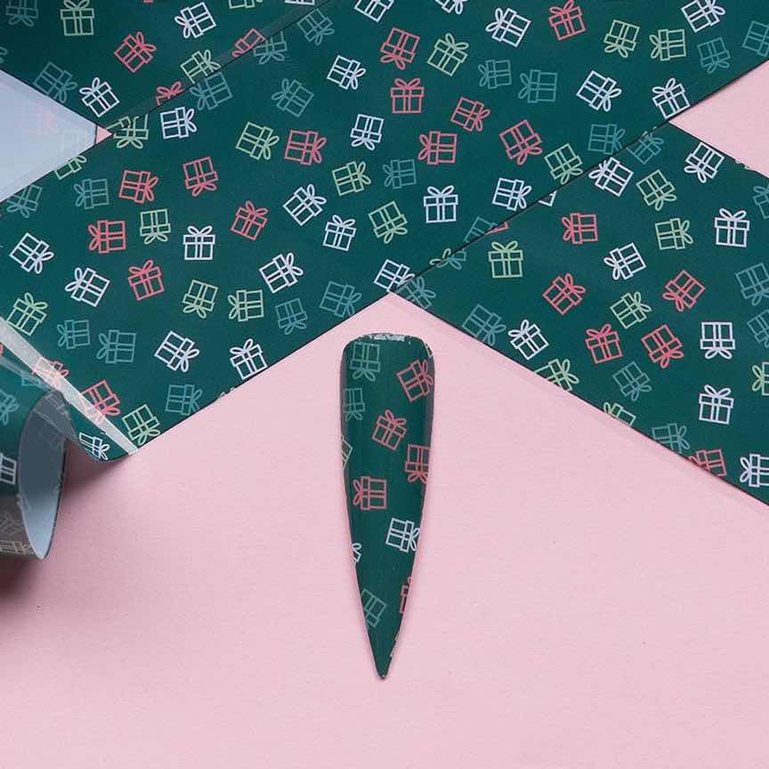 Folie de Transfer Unghii LUXORISE, Christmas Gift Folie de Transfer Unghii LUXORISE, Christmas Gift