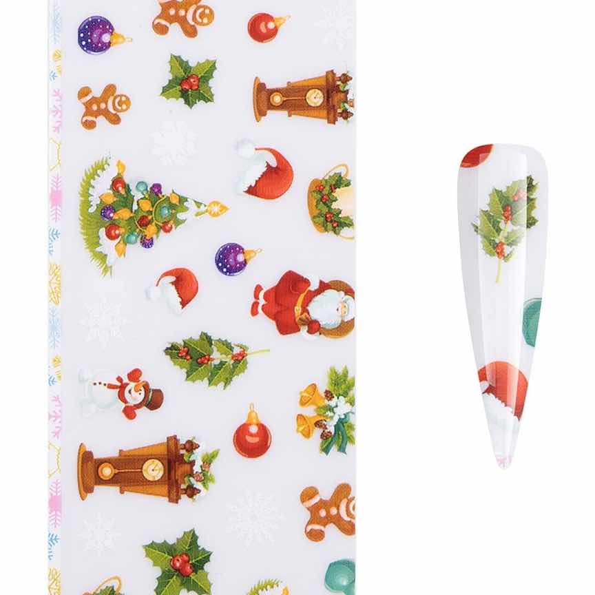 Folie de Transfer Unghii LUXORISE, Christmas Midnight Folie de Transfer Unghii LUXORISE, Christmas Midnight