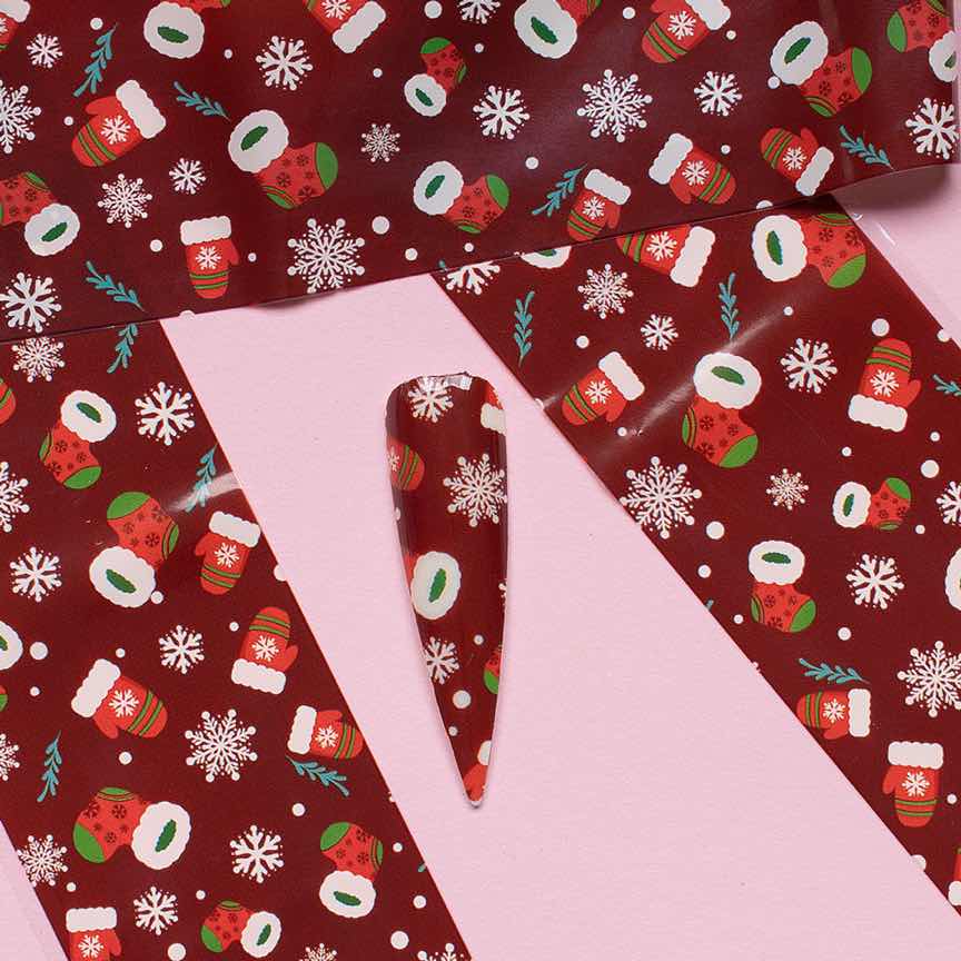 Folie de Transfer Unghii LUXORISE, Magic Christmas Folie de Transfer Unghii LUXORISE, Magic Christmas