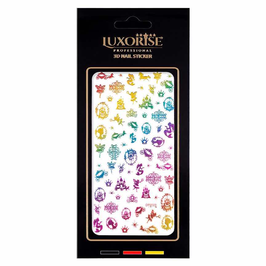 Folie Sticker Unghii Lovely DP2023 - LUXORISE Folie Sticker Unghii Lovely DP2023 - LUXORISE