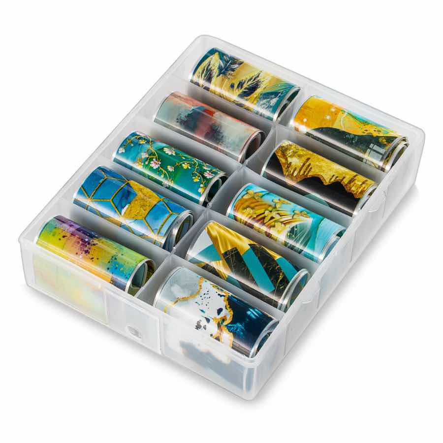 Folii de transfer set 10 Modern Art Folii de transfer set 10 Modern Art