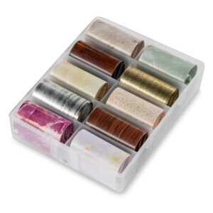 Folii de transfer set 10 Wood & Marbles