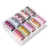 Folie de transfer set 10 Coloured Animal Print
