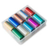 Folie de transfer set 10 Holographic Color