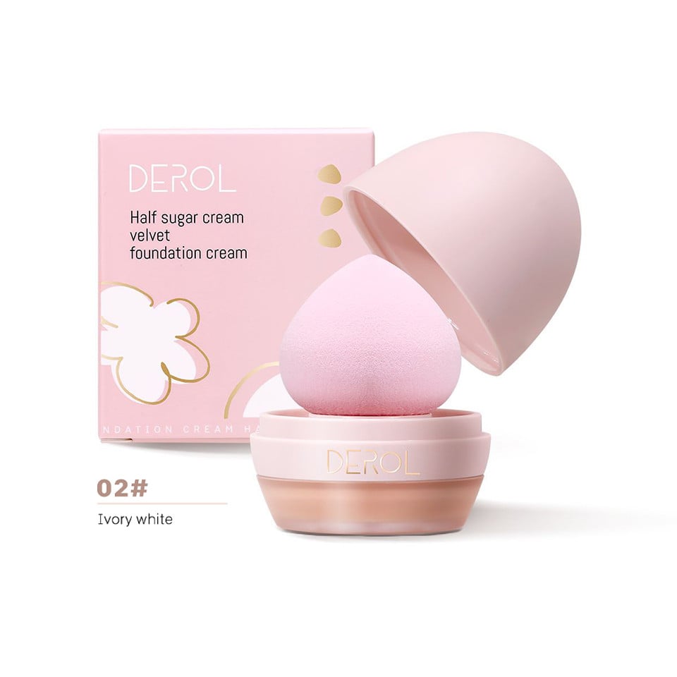 Fond de Ten Derol Half Sugar Cream Velvet #02 Ivory White Fond de Ten Derol Half Sugar Cream Velvet #02 Ivory White