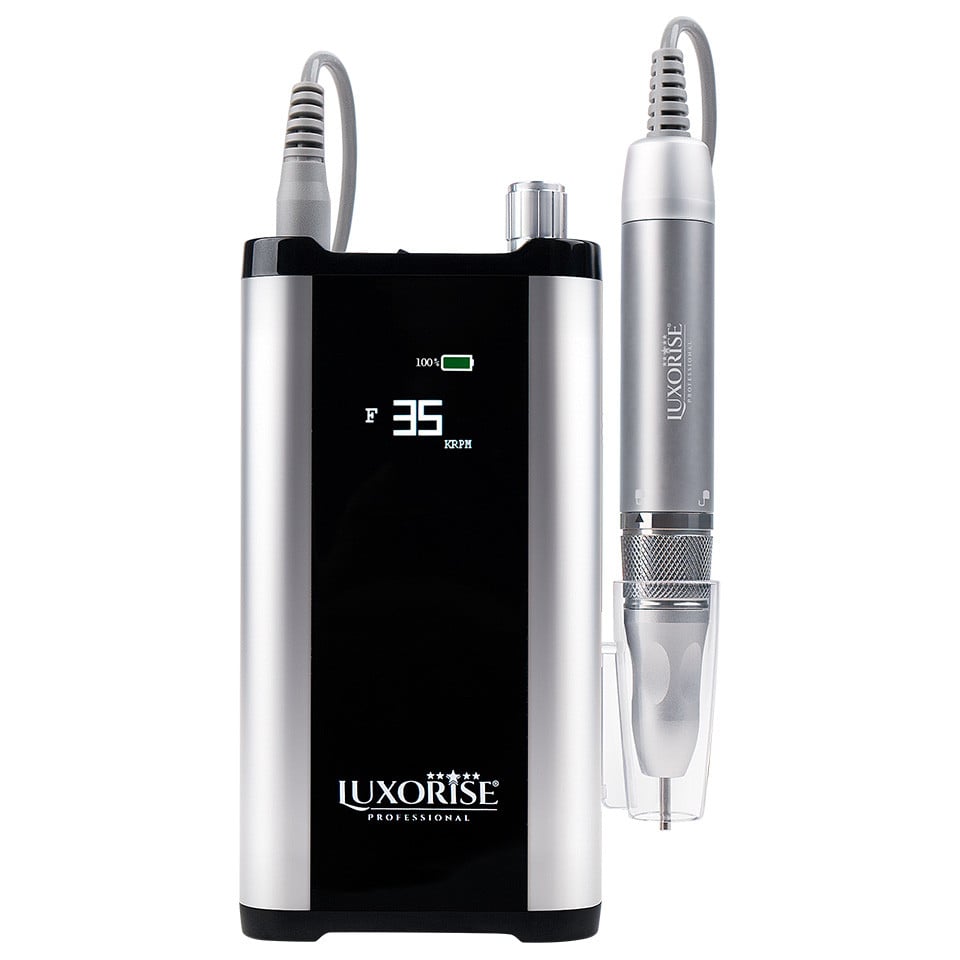 Freza unghii portabila brushless Titanium MASTER - LUXORISE , 35.000 RPM, Silver Freza unghii portabila brushless Titanium MASTER - LUXORISE , 35.000 RPM, Silver