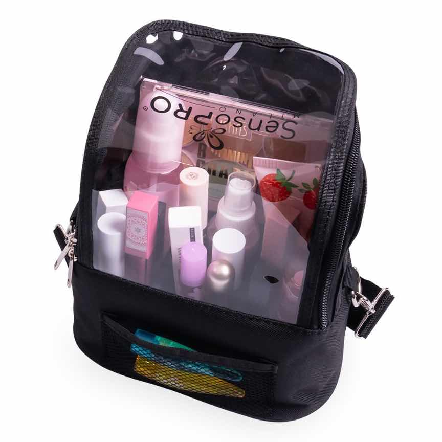 Geanta Produse Cosmetice SensoPRO Milano, Black Travel Bag Geanta Produse Cosmetice SensoPRO Milano, Black Travel Bag