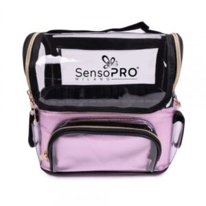 Geanta Produse Unghii SensoPRO Milano, Vanity Travel Pink
