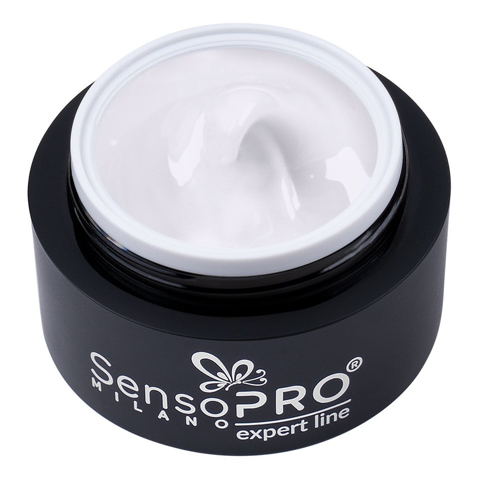 Gel Constructie Unghii Expert Line SensoPRO Milano - Milky White 15ml Gel Constructie Unghii Expert Line SensoPRO Milano - Milky White 15ml