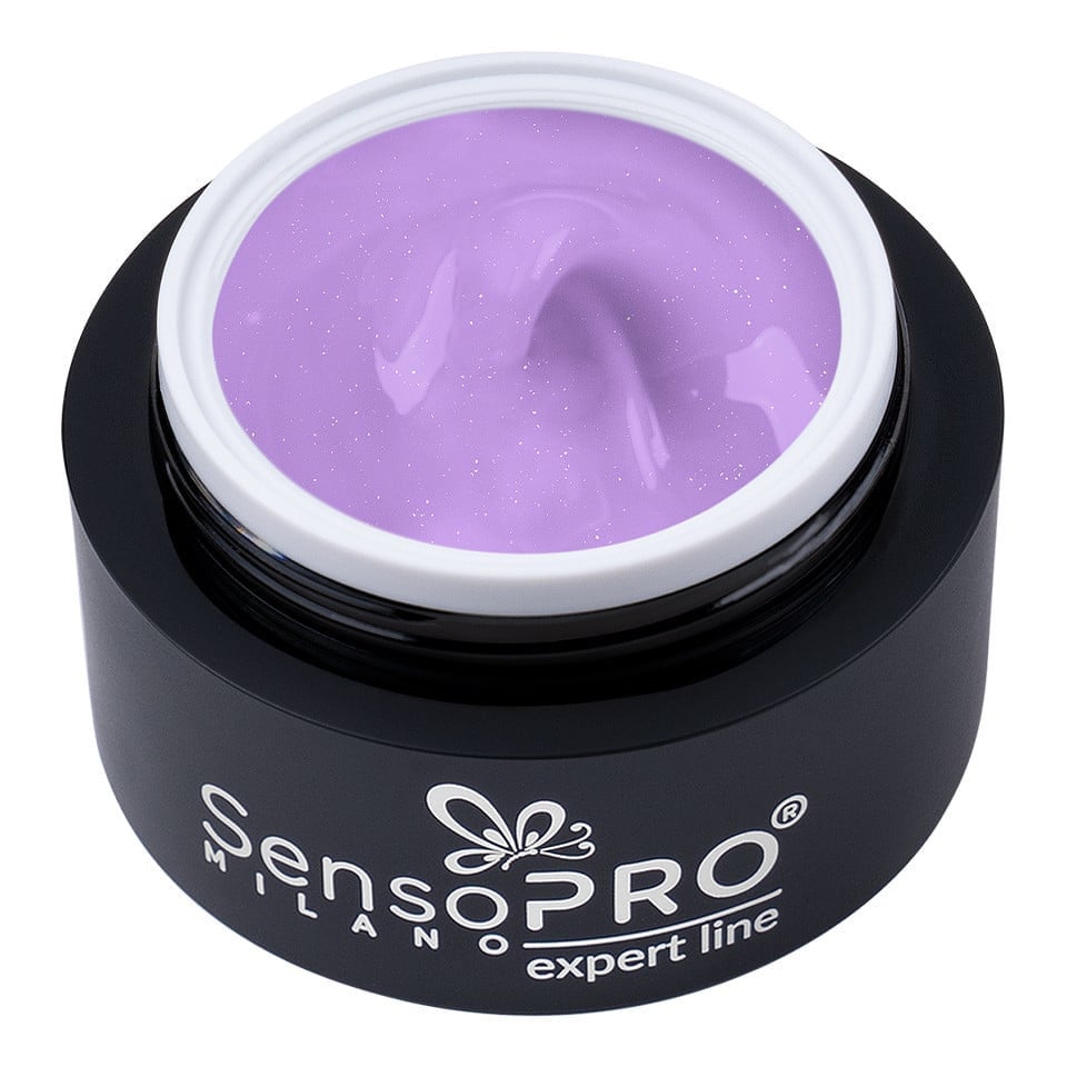 Gel Constructie Unghii Expert Line SensoPRO Milano - Shimmer Purple 30ml Gel Constructie Unghii Expert Line SensoPRO Milano - Shimmer Purple 30ml