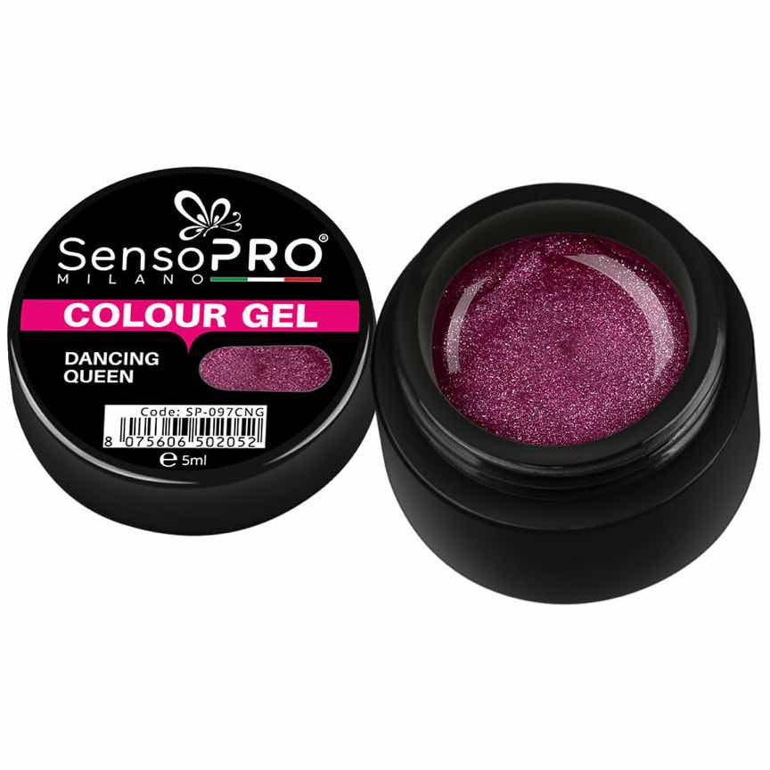 Gel UV Colorat Dancing Queen 5ml, SensoPRO Milano Gel UV Colorat Dancing Queen 5ml, SensoPRO Milano