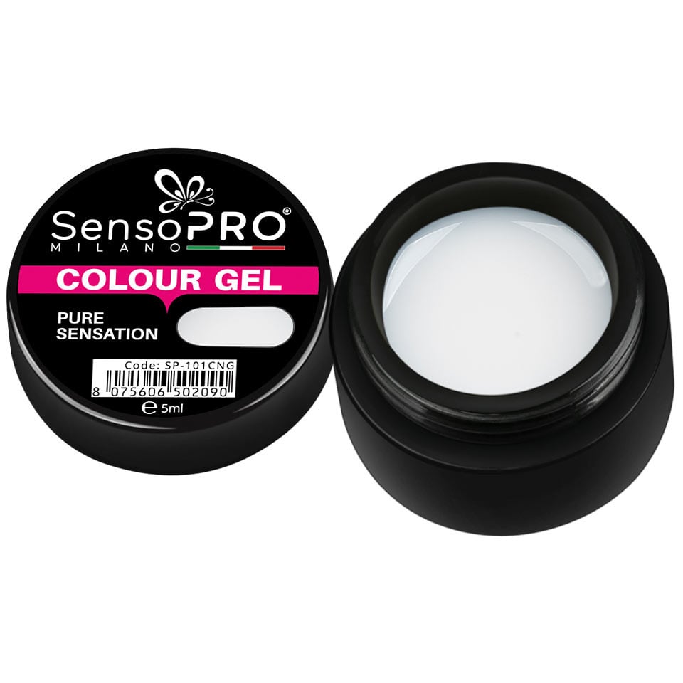Gel UV Colorat Pure Sensation, SensoPRO Milano Gel UV Colorat Pure Sensation, SensoPRO Milano