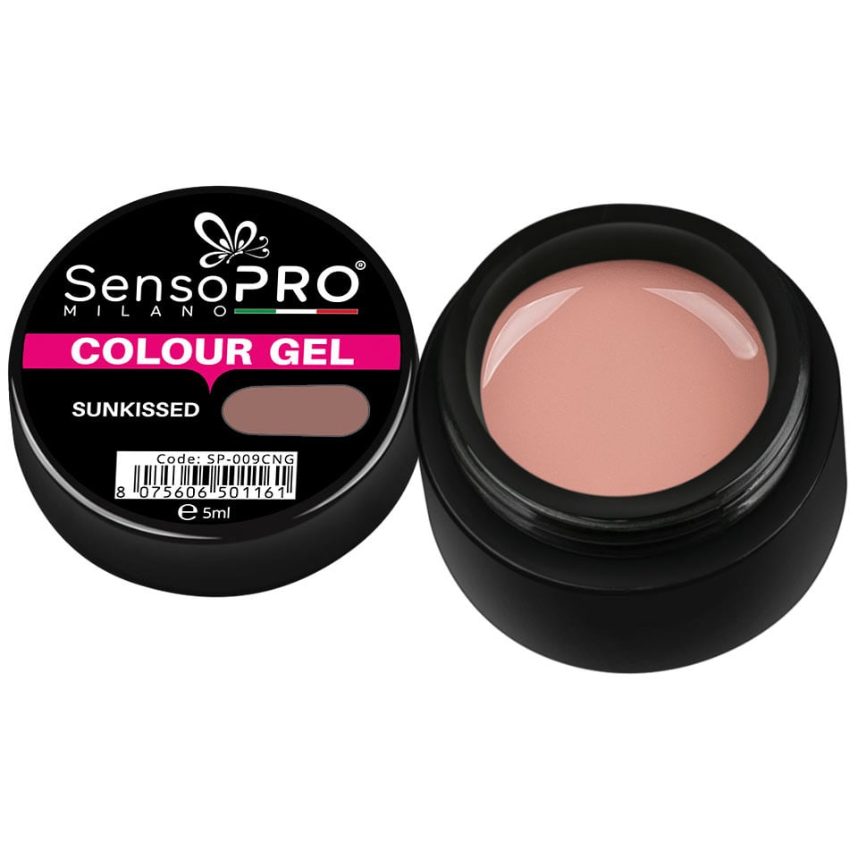 Gel UV Colorat Sunkissed 5ml, SensoPRO Milano Gel UV Colorat Sunkissed 5ml, SensoPRO Milano