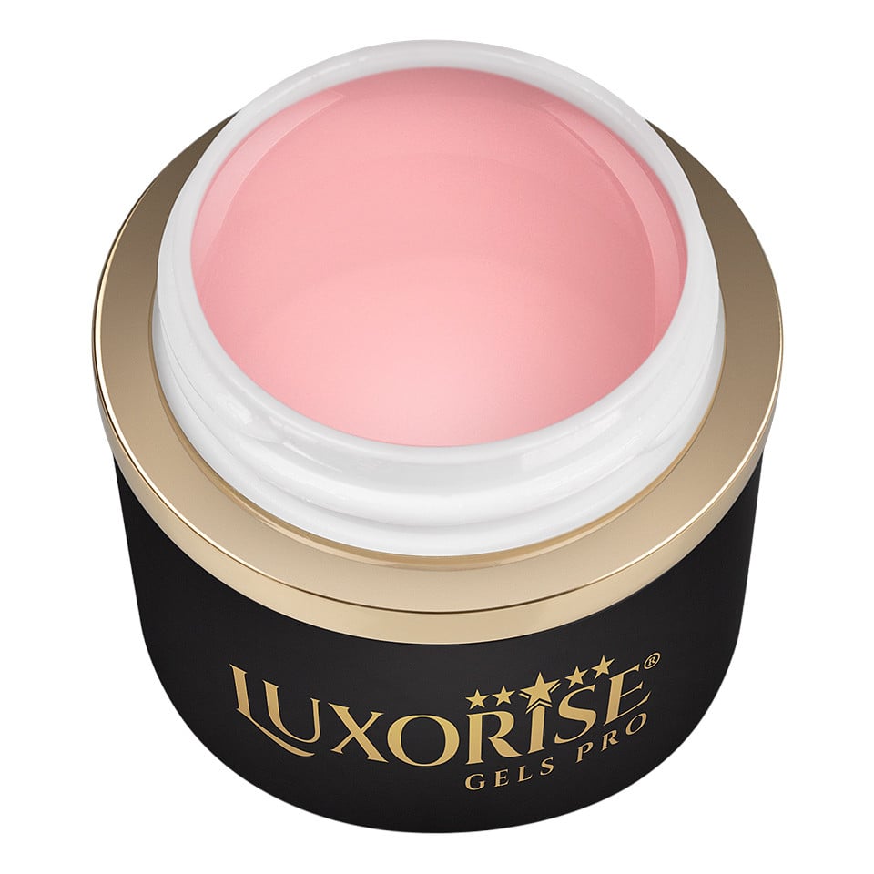 Gel UV Constructie Unghii RevoFlex LUXORISE 15ml, Milky Pink Gel UV Constructie Unghii RevoFlex LUXORISE 15ml, Milky Pink