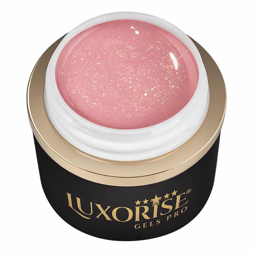 Gel UV Constructie Unghii RevoFlex LUXORISE 15ml, Shimmering Coral Gel UV Constructie Unghii RevoFlex LUXORISE 15ml, Shimmering Coral