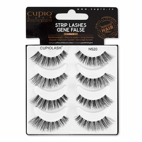 4Pack Gene false banda CupioLash Sunshine N520 4Pack Gene false banda CupioLash Sunshine N520