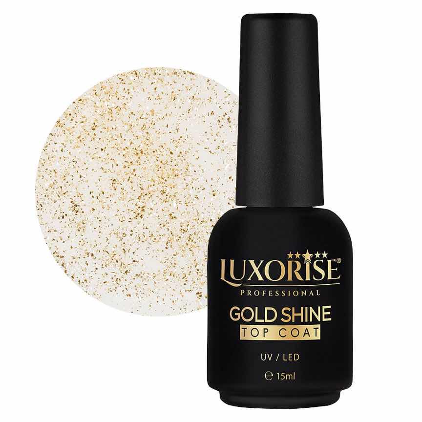 Gold Shine Top Coat LUXORISE, 15ml Gold Shine Top Coat LUXORISE, 15ml