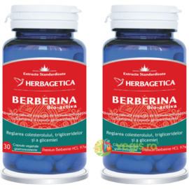 Pachet Berberina Bio-Activa 30cps+30cps