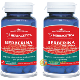 Pachet Berberina Bio-Activa 60cps+60cps