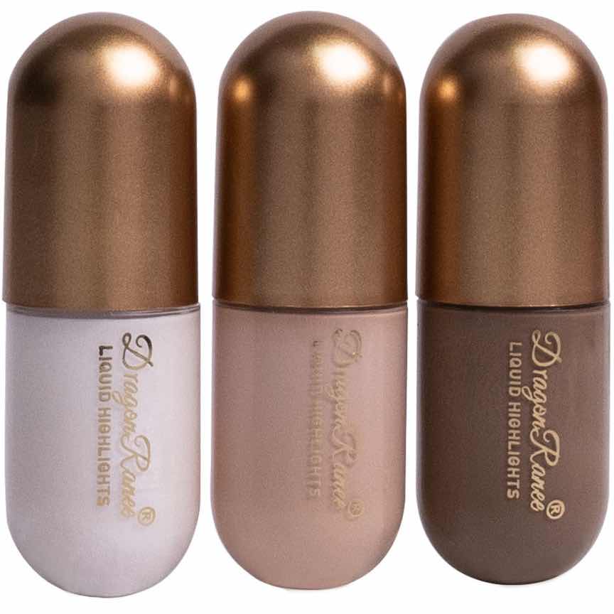 Iluminator Lichid Ranee Glow Highlights, set 3 buc Iluminator Lichid Ranee Glow Highlights, set 3 buc