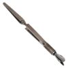 Instrument Manichiura Multifunctional LUXORISE - Cuticule & Curba C, Silver