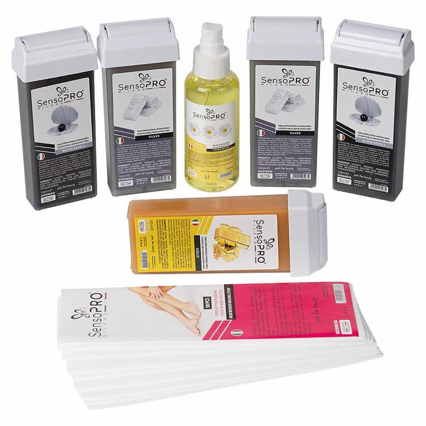 Kit Epilare Ceara Consumabile SensoPRO Black Pearl Kit Epilare Ceara Consumabile SensoPRO Black Pearl
