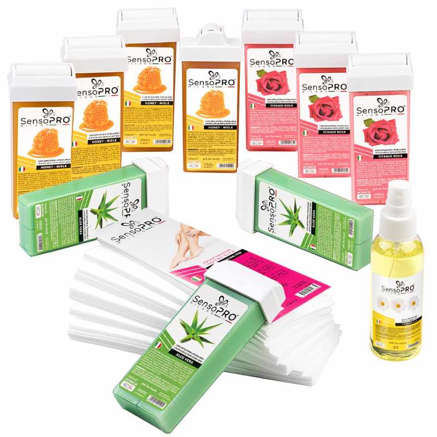 Kit Epilare Ceara Consumabile SensoPRO Velvet Touch Kit Epilare Ceara Consumabile SensoPRO Velvet Touch