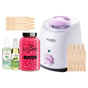 Kit Epilare Ceara PRO cu Incalzitor Ceara Expert Care LUXORISE