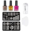 Kit Nail Art cu Stampila, Oja SensoPRO, Matrita - Pretty Glam Nails Kit Nail Art cu Stampila, Oja SensoPRO, Matrita - Pretty Glam Nails
