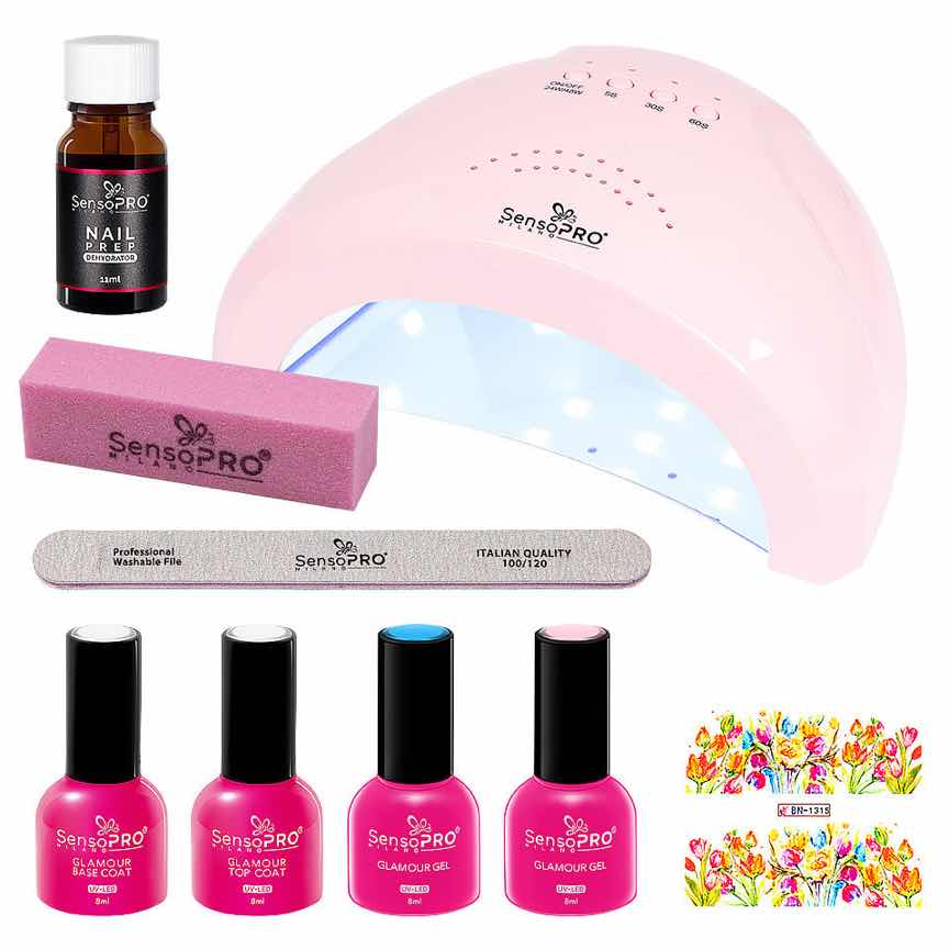 Kit Oja Semipermanenta Glamorous Start Kit Oja Semipermanenta Glamorous Start