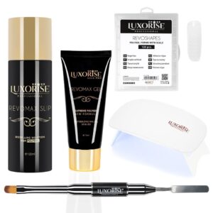 Kit PolyGel Nail Me Up cu Lampa #03 + Tipsuri CADOU