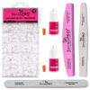 Kit Unghii False cu Tipsuri pentru Manichiura French #03 Kit Unghii False cu Tipsuri pentru Manichiura French #03