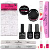 Kit Unghii False cu Tipsuri pentru Manichiura French #04