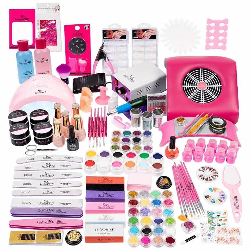 Kit Unghii False Duo cu Gel UV si Oja Semipermanenta SensoPRO 10ml - Promotie #33 + CADOU Kit Unghii False Duo cu Gel UV si Oja Semipermanenta SensoPRO 10ml - Promotie #33 + CADOU