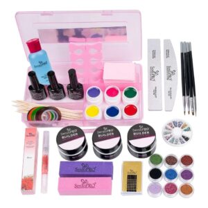 Kit Unghii Gel fara Lampa UV Promotie #02 + CADOU Cutie Compartimentata
