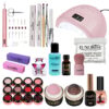 Kit Unghii Gel LUXORISE Exclusive Elite + Freza & Lampa UV / LED Kit Unghii Gel LUXORISE Exclusive Elite + Freza & Lampa UV / LED