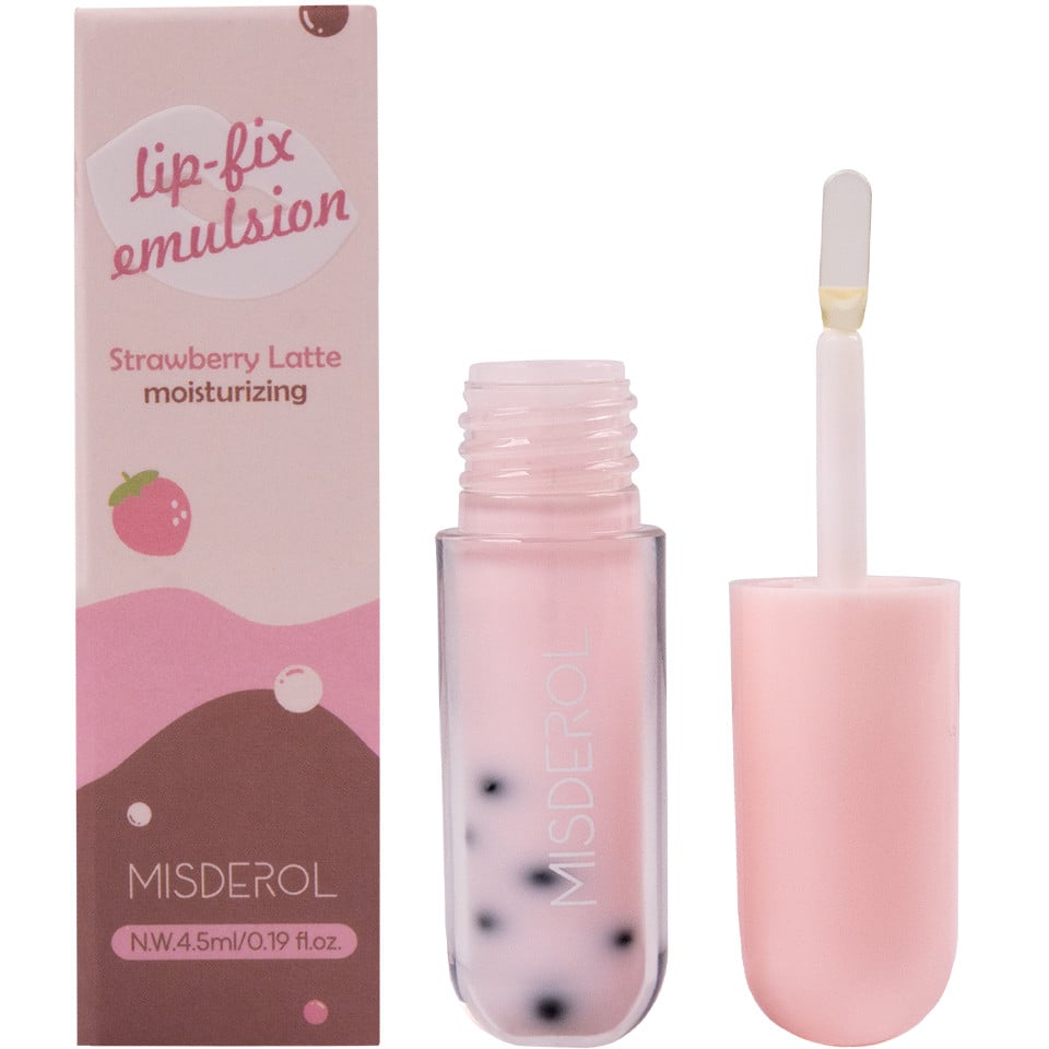 Lotiune Hidratare Buze Derol Lip Fix Strawberry Latte Moisturizing #02 Lotiune Hidratare Buze Derol Lip Fix Strawberry Latte Moisturizing #02