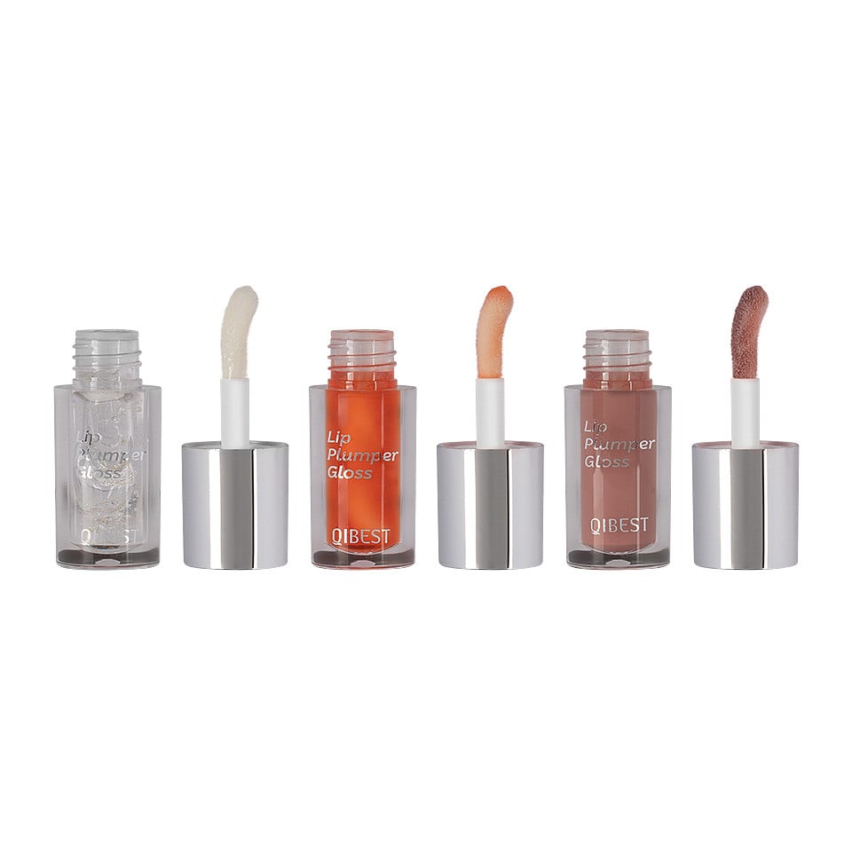 Luciu de buze Qibest Lip Plumper Gloss B, Set 3 buc Luciu de buze Qibest Lip Plumper Gloss B, Set 3 buc