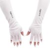 Manusi Protectie UV LUXORISE - alb marime universala L38 cm