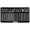 Matrita Metalica Stampila Unghii LUXORISE, Bohemian Flirt XY-COCO12