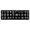 Matrita Metalica Stampila Unghii LUXORISE, Retro Jewelery
