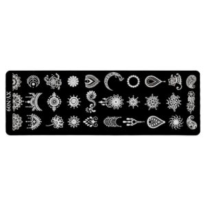 Matrita Metalica Stampila Unghii LUXORISE, Retro Jewelery